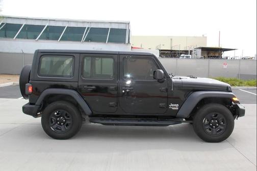 Black 2020 Jeep Wrangler Unlimited Sport