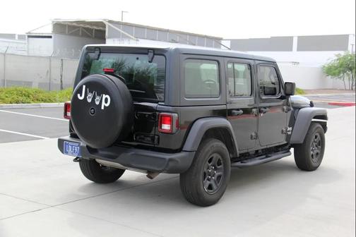 Black 2020 Jeep Wrangler Unlimited Sport