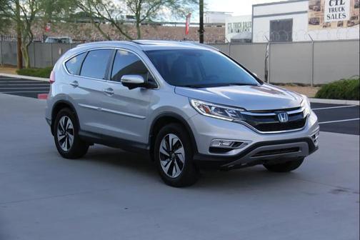 Silver 2016 Honda CR-V Touring