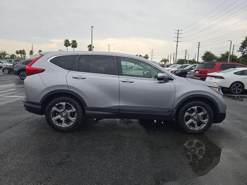 Lunar Silver Metallic 2019 Honda CR-V EX
