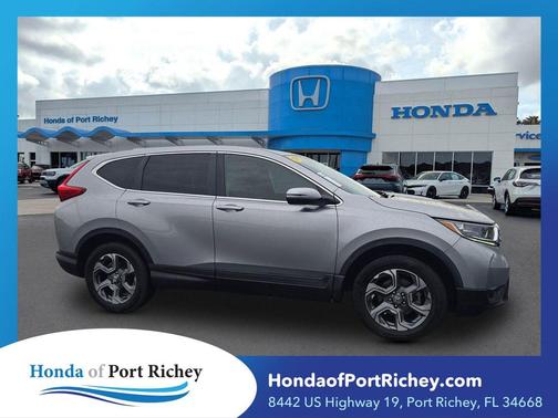 Lunar Silver Metallic 2019 Honda CR-V EX