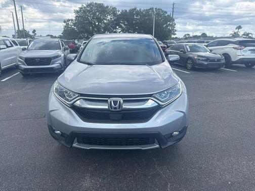 Lunar Silver Metallic 2019 Honda CR-V EX