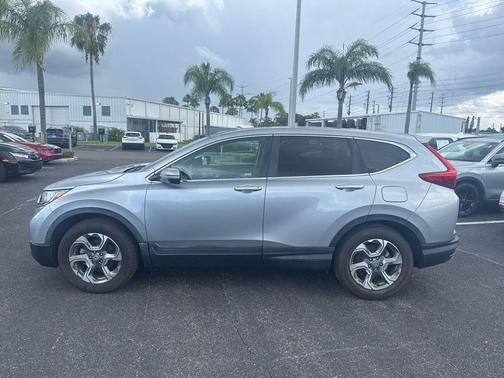 Lunar Silver Metallic 2019 Honda CR-V EX