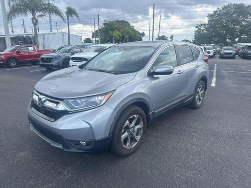 Lunar Silver Metallic 2019 Honda CR-V EX