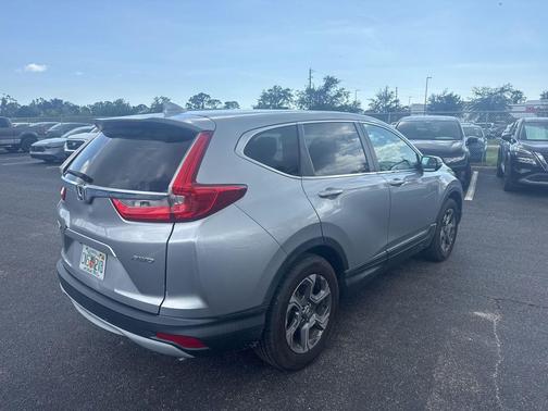 Lunar Silver Metallic 2019 Honda CR-V EX