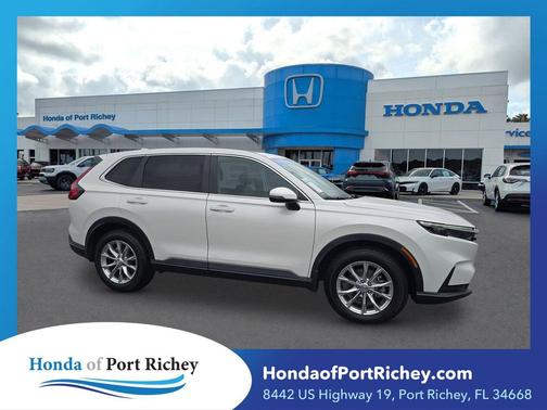 Platinum White Pearl 2023 Honda CR-V EX-L