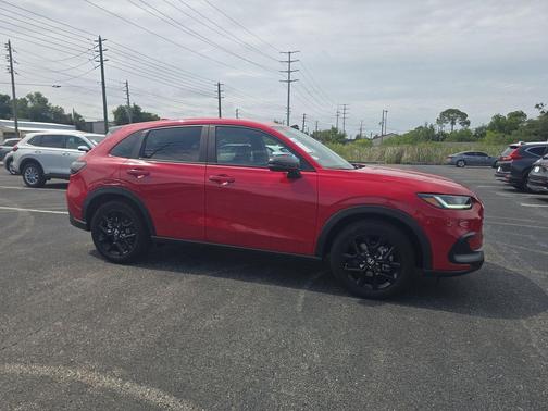 Milano Red 2025 Honda HR-V 2WD Sport