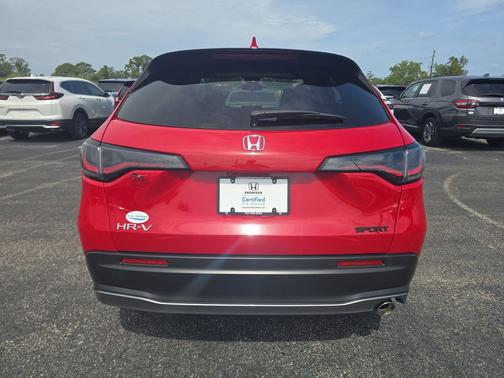 Milano Red 2025 Honda HR-V 2WD Sport
