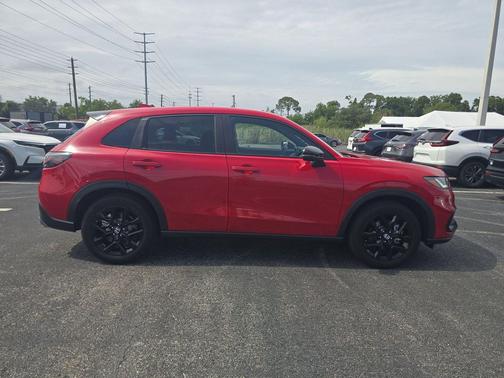 Milano Red 2025 Honda HR-V 2WD Sport