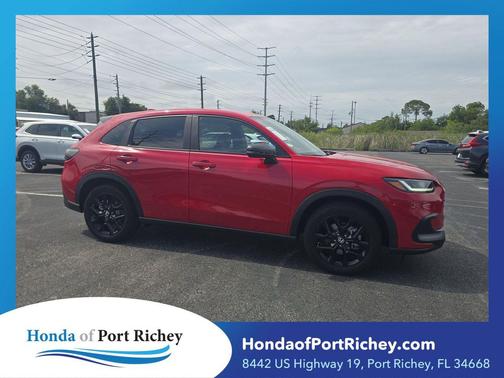 Milano Red 2025 Honda HR-V 2WD Sport