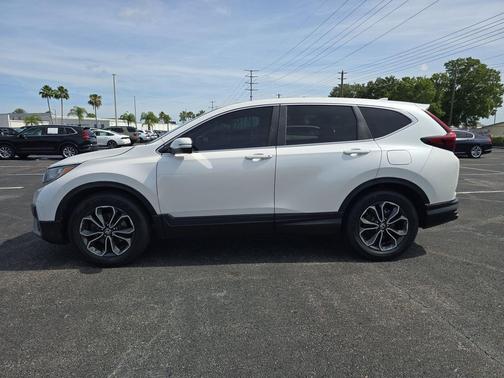 Platinum White Pearl 2021 Honda CR-V 2WD EX