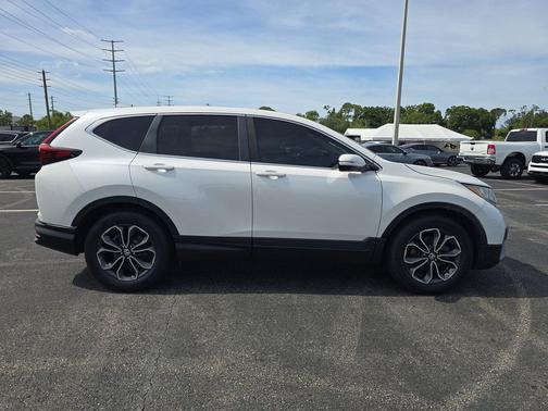 Platinum White Pearl 2021 Honda CR-V 2WD EX