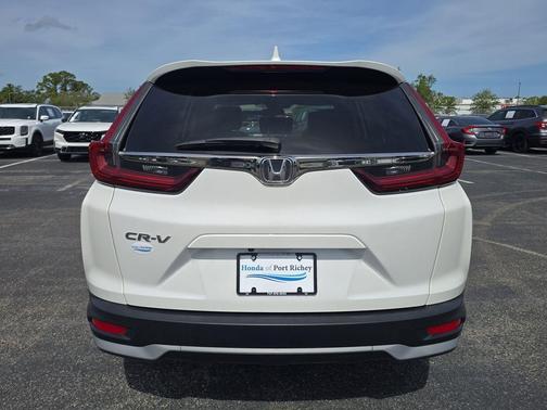 Platinum White Pearl 2021 Honda CR-V 2WD EX