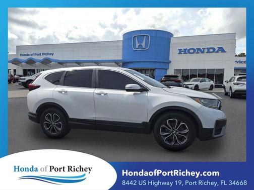 Platinum White Pearl 2021 Honda CR-V 2WD EX