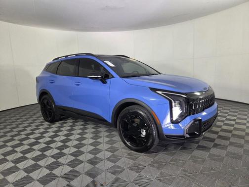 Nebular Blue 2026 Kia Sportage X-Line