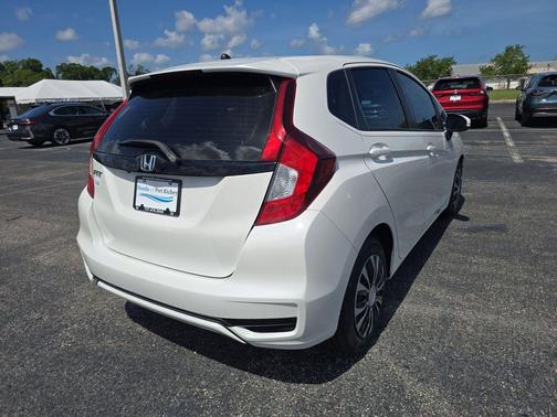 Platinum White Pearl 2020 Honda Fit LX