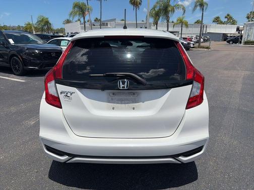 Platinum White Pearl 2020 Honda Fit LX