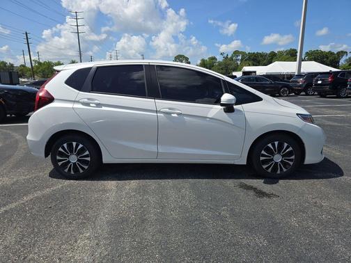 Platinum White Pearl 2020 Honda Fit LX