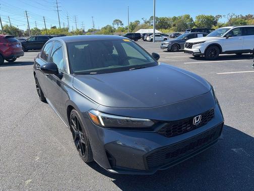 Grey 2025 Honda Civic Sport