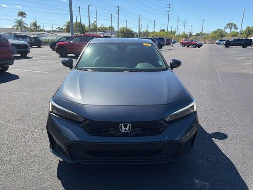Grey 2025 Honda Civic Sport