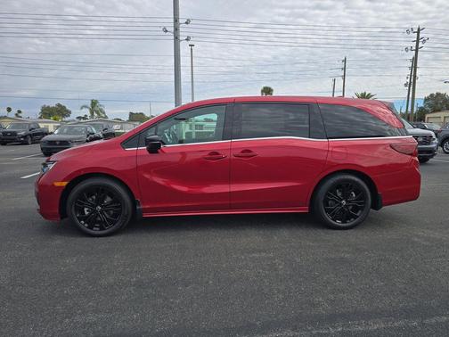 Radiant Red 2026 Honda Odyssey Sport-L
