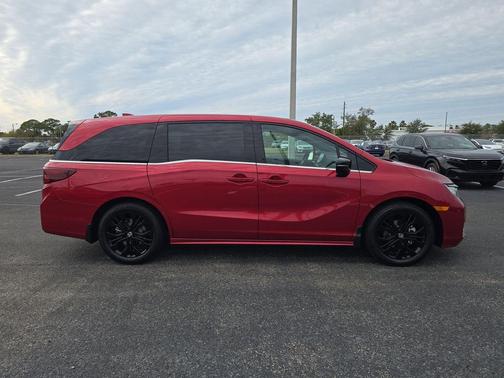 Radiant Red 2026 Honda Odyssey Sport-L