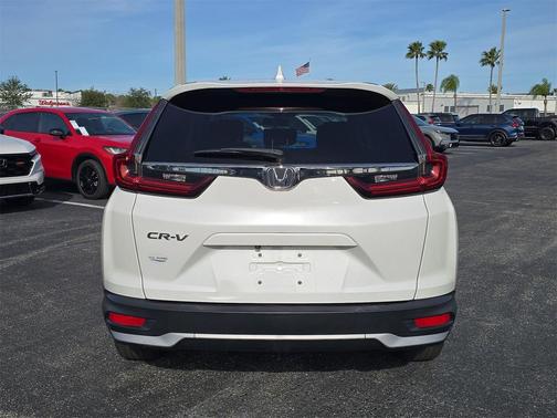 Platinum White Pearl 2020 Honda CR-V 2WD EX