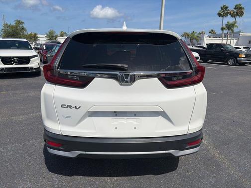 Platinum White 2020 Honda CR-V 2WD EX