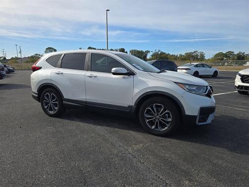 Platinum White Pearl 2020 Honda CR-V 2WD EX