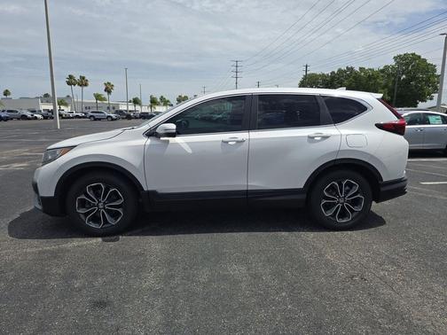 Platinum White 2020 Honda CR-V 2WD EX