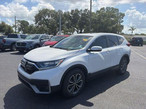 Platinum White 2020 Honda CR-V 2WD EX