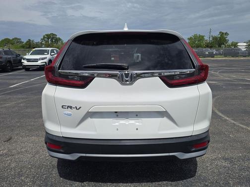 Platinum White 2020 Honda CR-V 2WD EX