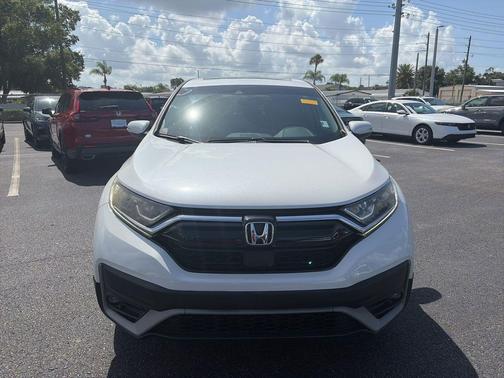 Platinum White 2020 Honda CR-V 2WD EX