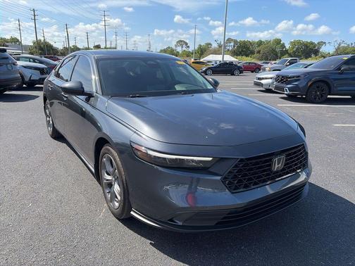 Meteorite Gray Metallic 2024 Honda Accord EX