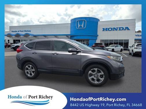Gray 2018 Honda CR-V EX