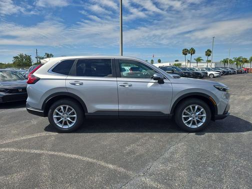Solar Silver Metallic 2026 Honda CR-V EX AWD