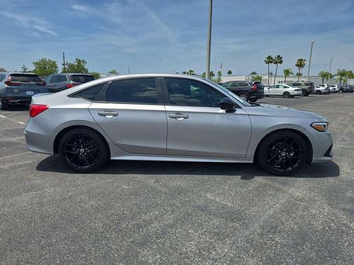 Lunar Silver Metallic 2024 Honda Civic Sport