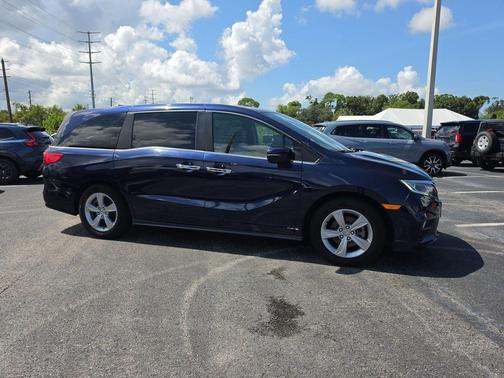Obsidian Blue Pearl 2019 Honda Odyssey EX-L