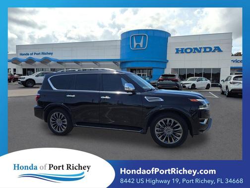 Super Black 2023 Nissan Armada Platinum 2WD