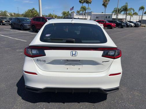Platinum White Pearl 2022 Honda Civic Sport