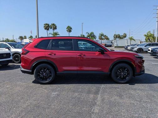 Radiant Red 2026 Honda CR-V Hybrid Sport-L AWD