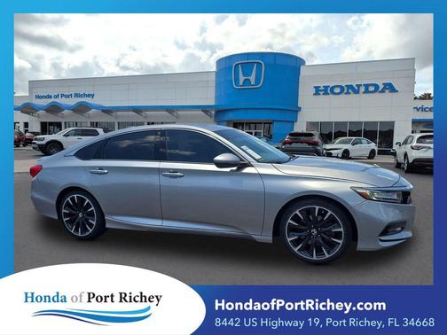 Lunar Silver Metallic 2019 Honda Accord Touring 2.0T