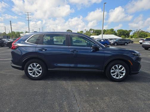 Blue 2024 Honda CR-V LX 2WD