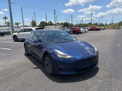 Deep Blue Metallic 2017 Tesla Model 3 Long Range