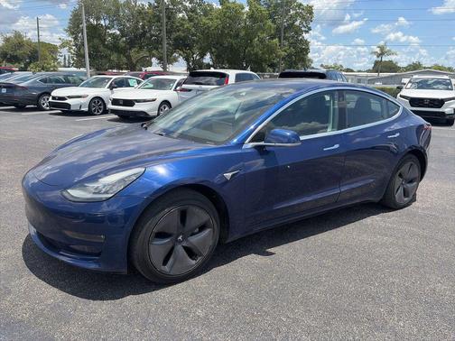 Deep Blue Metallic 2017 Tesla Model 3 Long Range