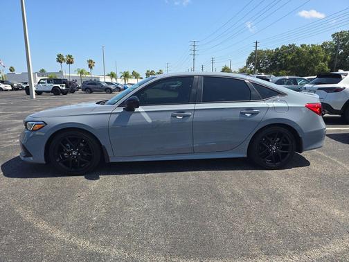 Gray 2024 Honda Civic Sport
