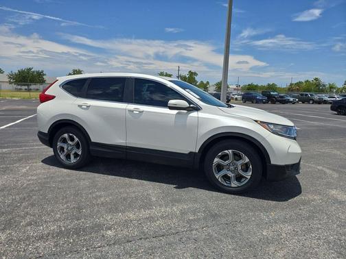 White Diamond Pearl 2017 Honda CR-V EX-L