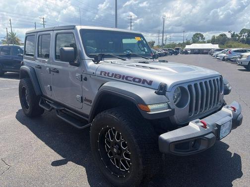 Billet Silver Metallic Clearcoat 2018 Jeep Wrangler Unlimited Rubicon