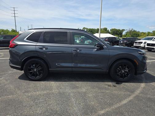Gray 2024 Honda CR-V Hybrid Sport FWD