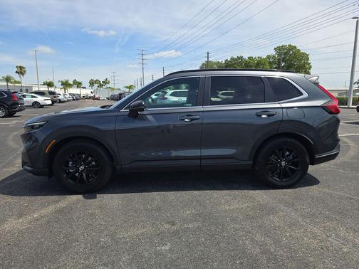 Gray 2024 Honda CR-V Hybrid Sport FWD
